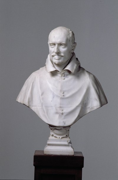Retrato de Alessandro Damasceni-Peretti-Montalto, 1622-23 de Gian Lorenzo Bernini